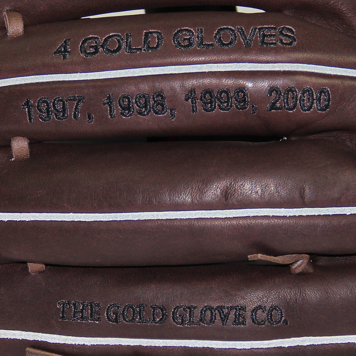 Bernie Williams Signed Rawlings Custom Stitched Fielding Glove Inscribed "4x GG" (Steiner COA) at PristineAuction.com Bernie Williams Signed Rawlings Custom Stitched Fielding Glove Inscribed "4x GG" (Steiner COA) at PristineAuction.com