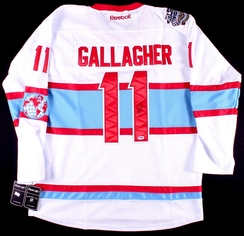Brendan Gallagher Signed Canadiens Jersey (PSA COA) at PristineAuction.com Brendan Gallagher Signed Canadiens Jersey (PSA COA) at PristineAuction.com