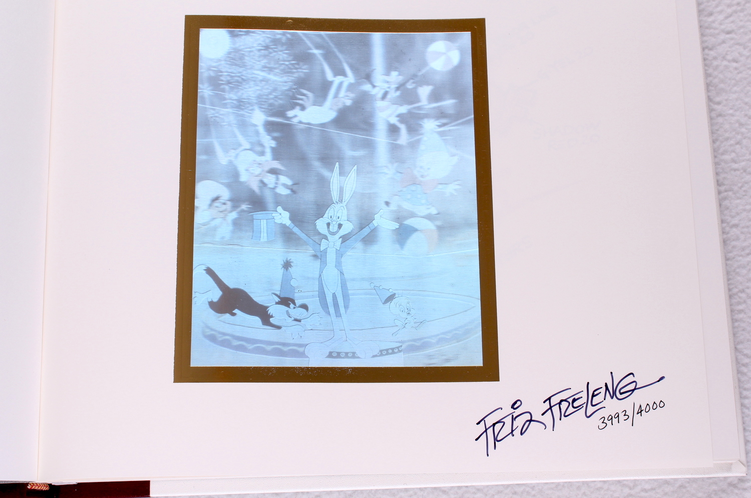 Friz Freleng Signed "Animation: The Art of Friz Freleng" Hardback Volume 1 Book Set at PristineAuction.com Friz Freleng Signed "Animation: The Art of Friz Freleng" Hardback Volume 1 Book Set at PristineAuction.com