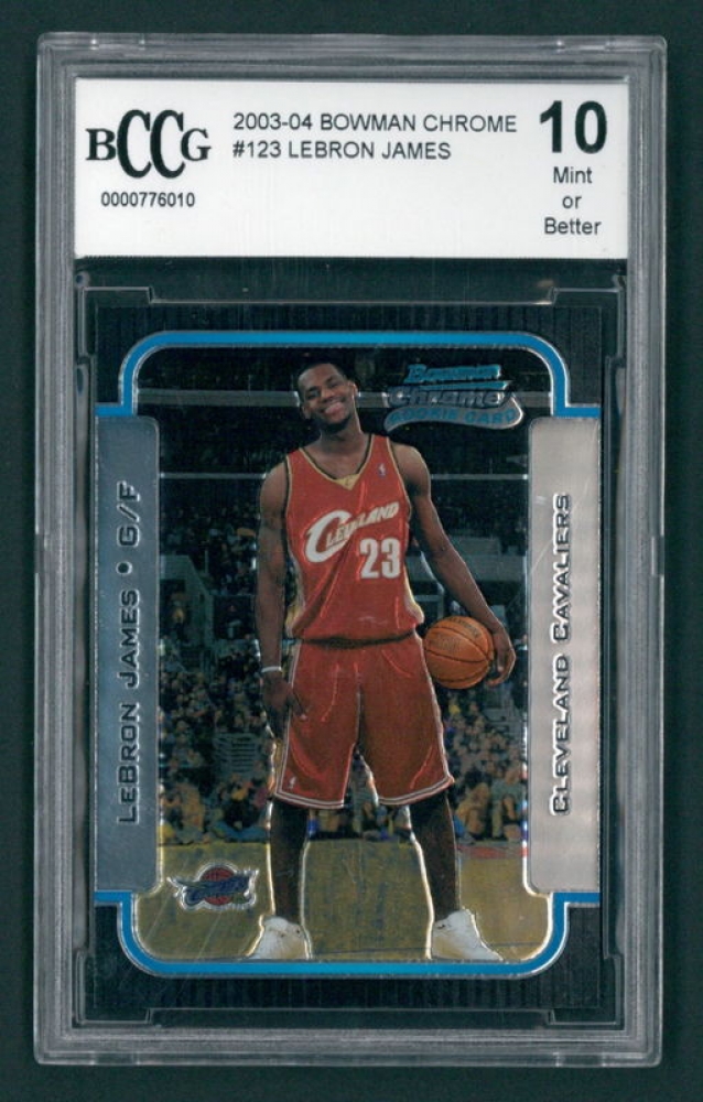 超お宝 2003 Bowman Sig LeBron James RC 1250 LeBron James 2003 Bowman Signature #56 Base /1250 Price