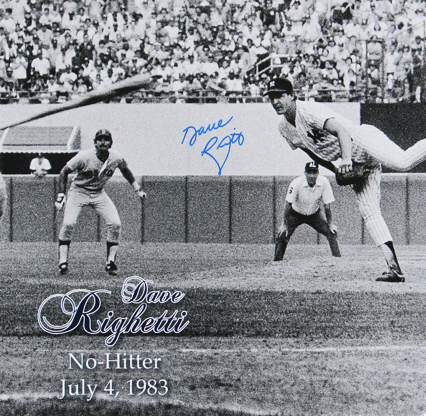 Dave Righetti Signed Yankees No-Hitter 16x20 Photo (Schwartz COA) at PristineAuction.com Dave Righetti Signed Yankees No-Hitter 16x20 Photo (Schwartz COA) at PristineAuction.com