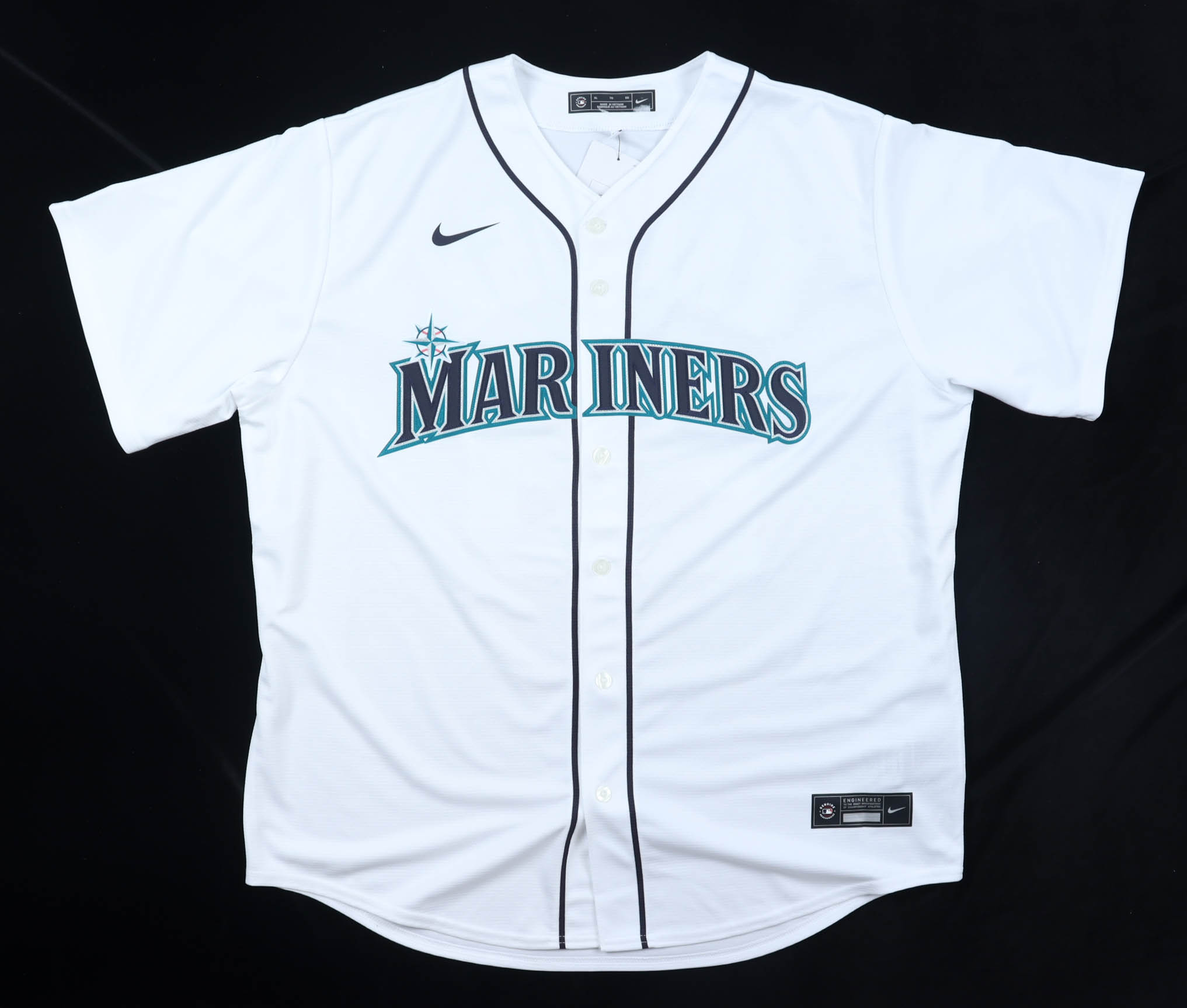 Cal Raleigh Signed Mariners Nike Authentic Jersey (Fanatics & MLB ...