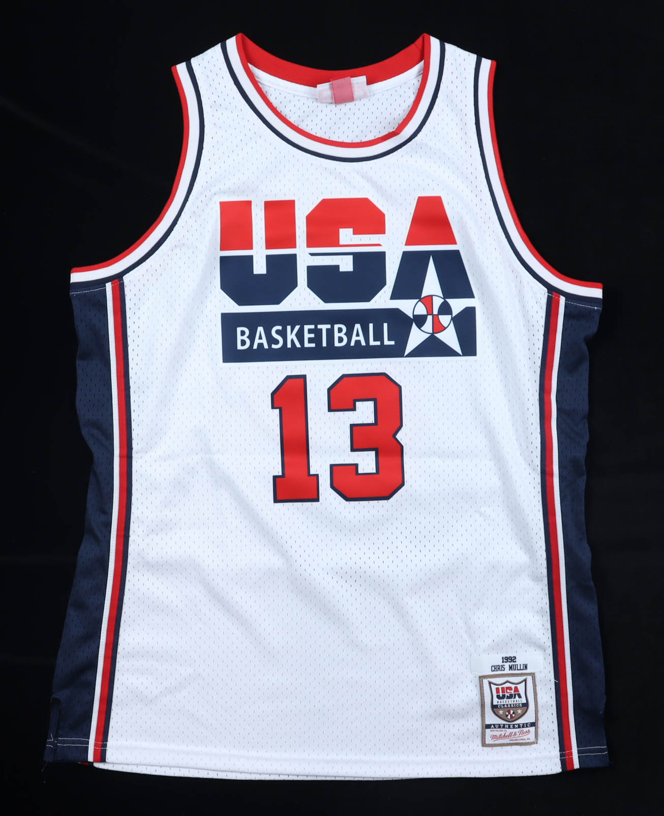 Chris Mullin Signed USA Mitchell & Ness Authentic Jersey (JSA ...