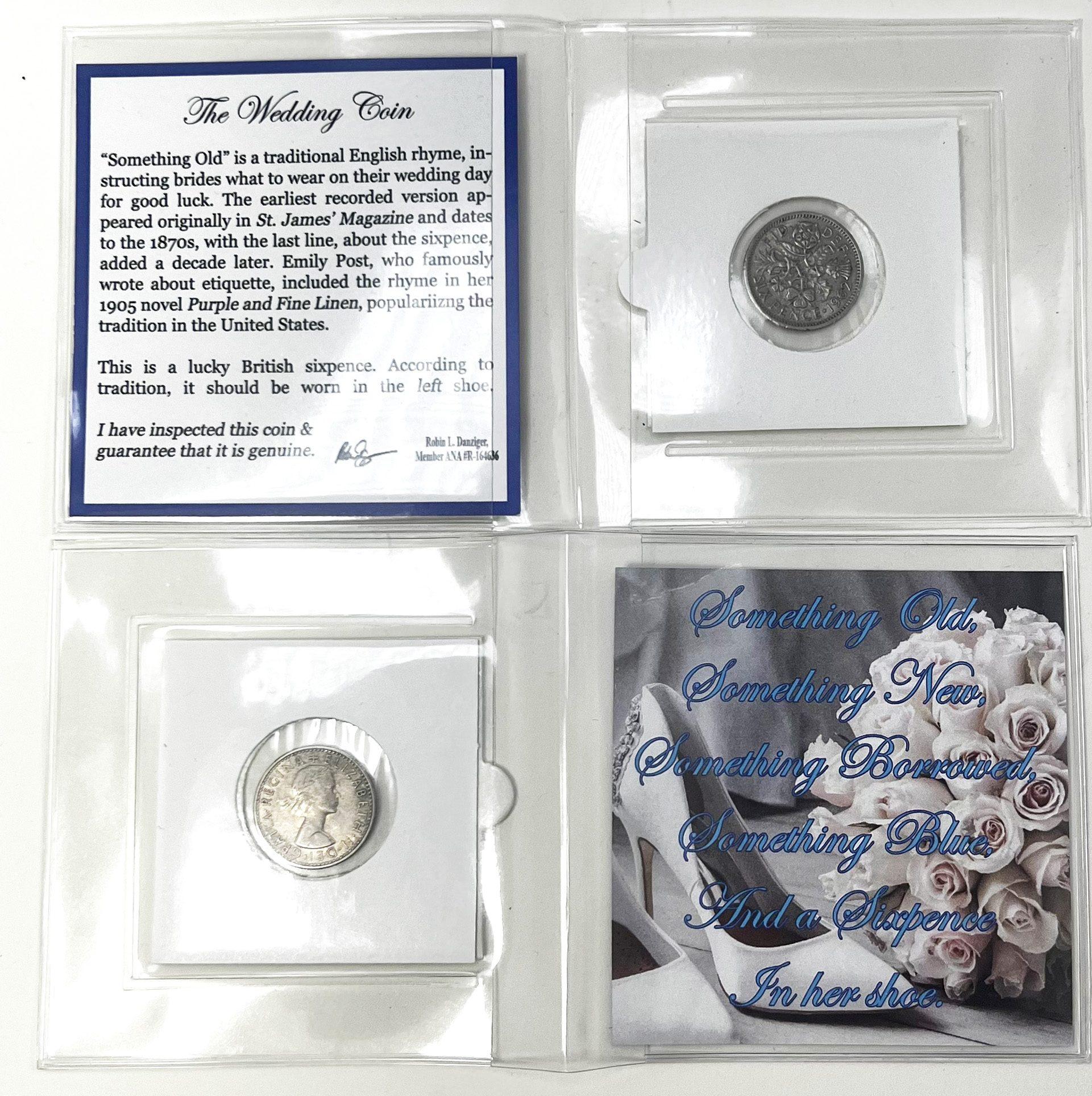 The Wedding Coin: Lucky British Sixpence | Pristine Auction