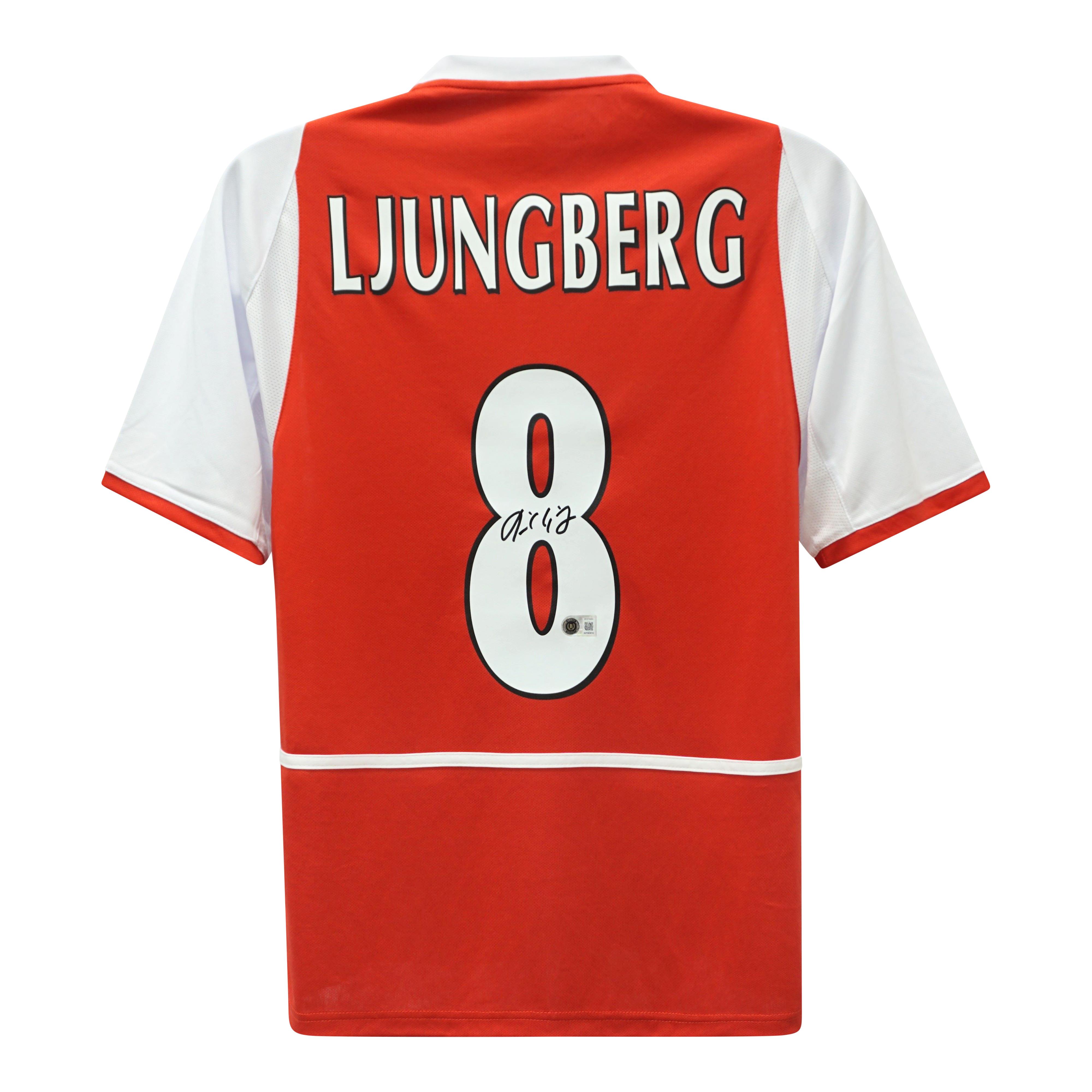 Freddie Ljunberg Signed Arsenal Nike Jersey (Beckett) | Pristine