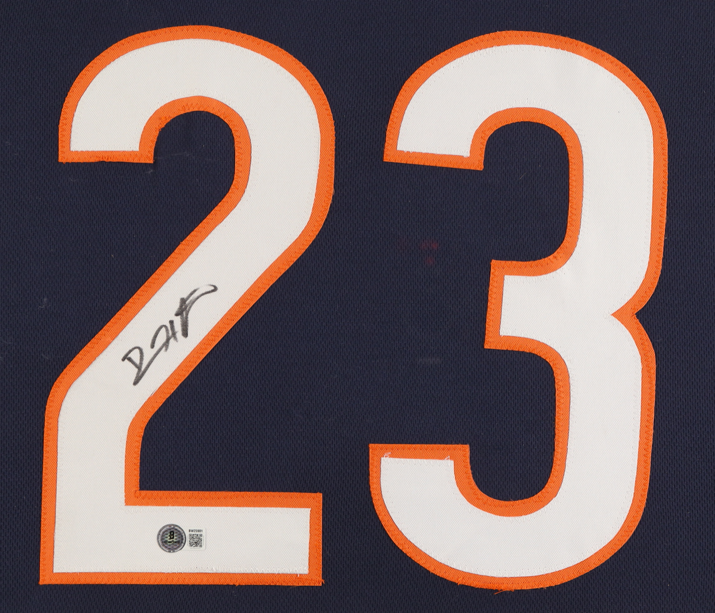 Devin Devin Hester Signed Custom Framed Jersey Display (Beckett) | Pristine ...