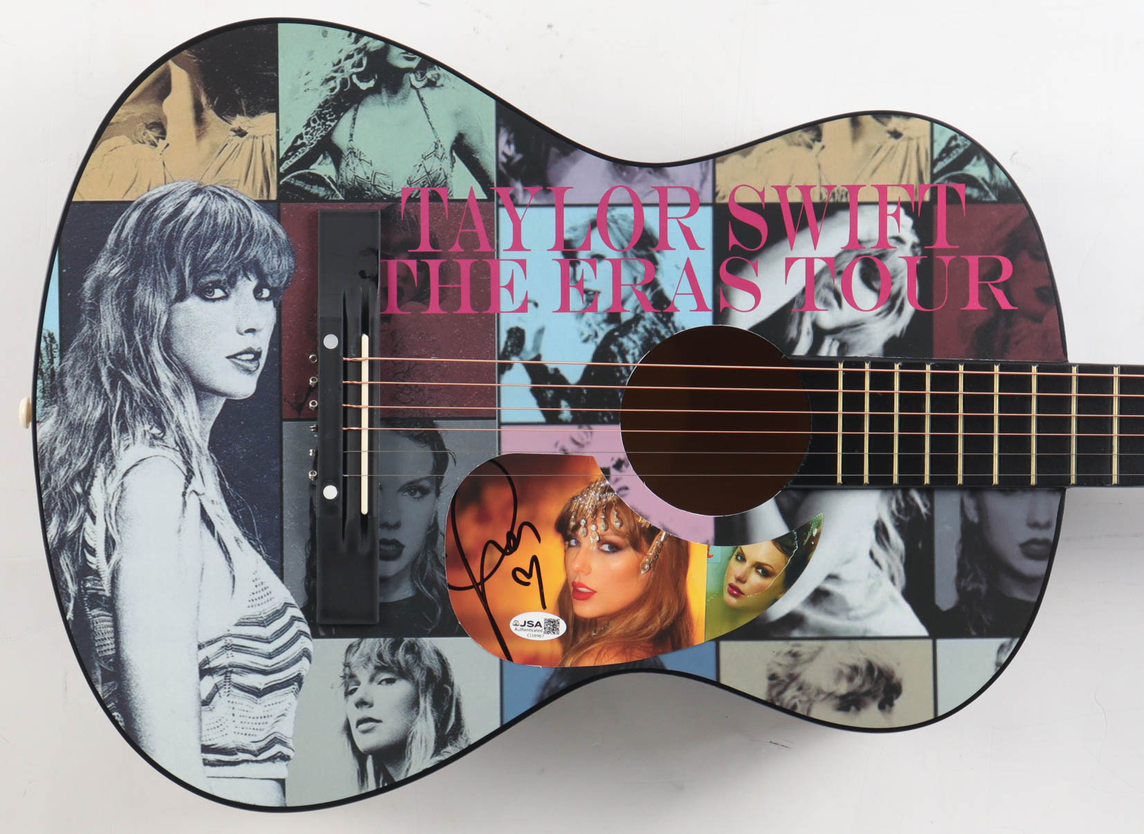 Taylor Swift Guitar with Signed Custom Insert Pickguard (JSA