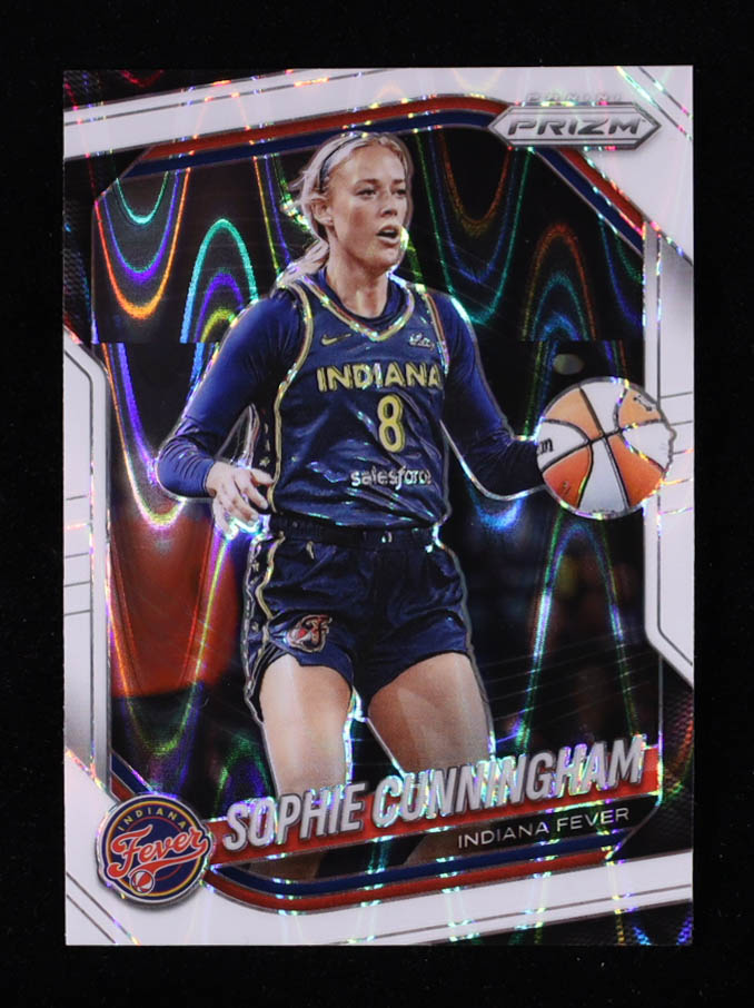 Sophie Cunningham 2025 Panini Prizm WNBA Prizms White Seismic #63