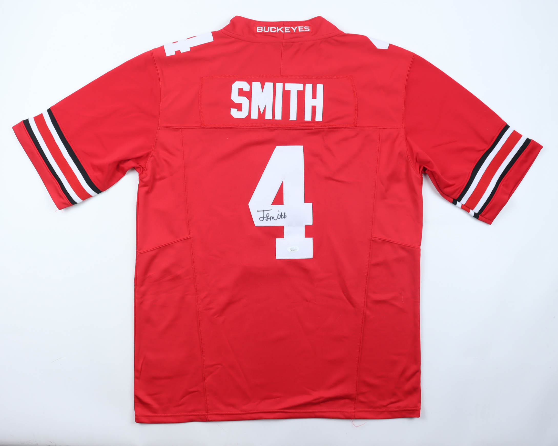 Jeremiah Smith Signed Buckeyes Nike Authentic Jersey (JSA) | Pristine ...