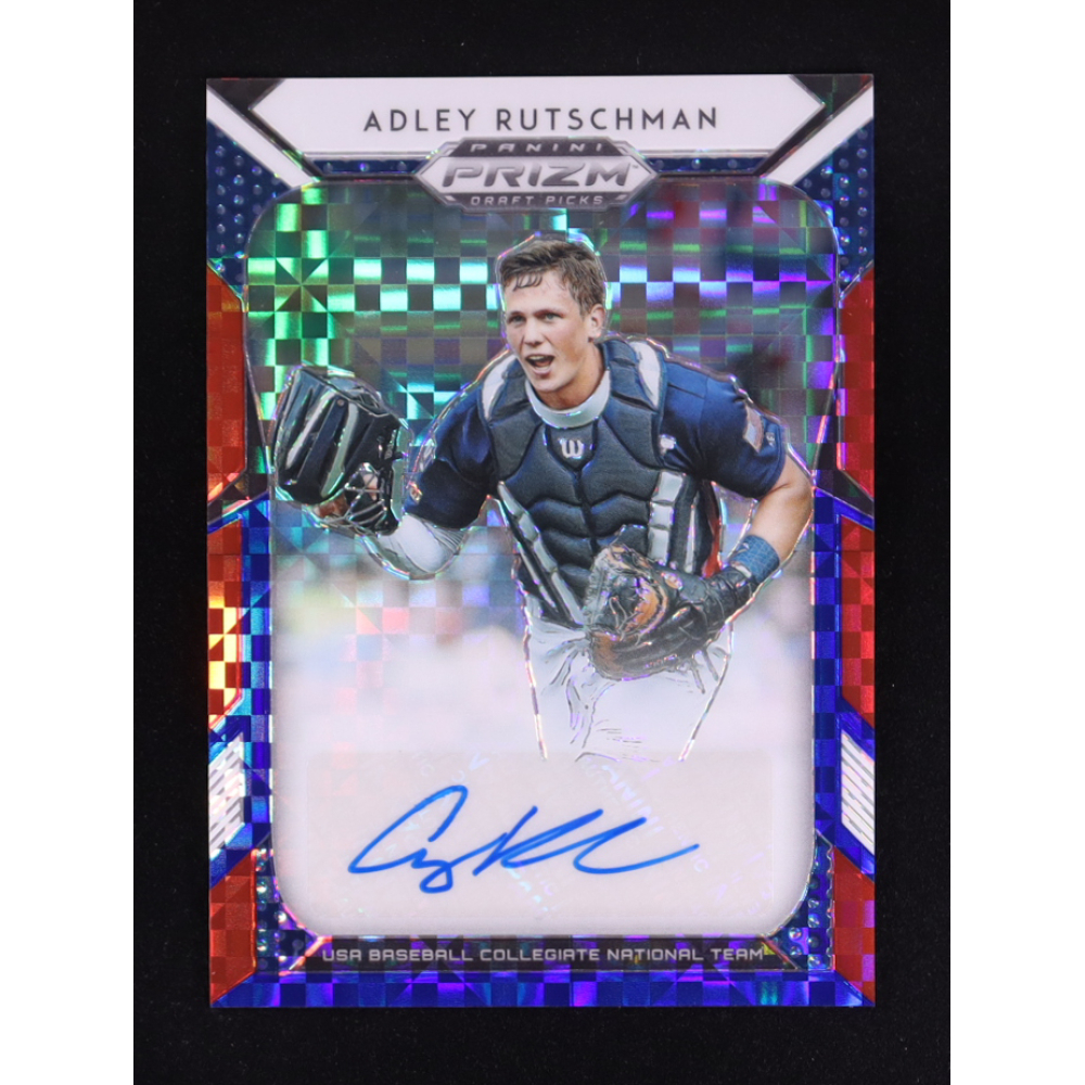 MLB アドリー・ラッチマン 直筆サインボール 2019 1ST PICK Adley Rutschman 2019 Panini Prizm Draft Picks Autographs Prizms