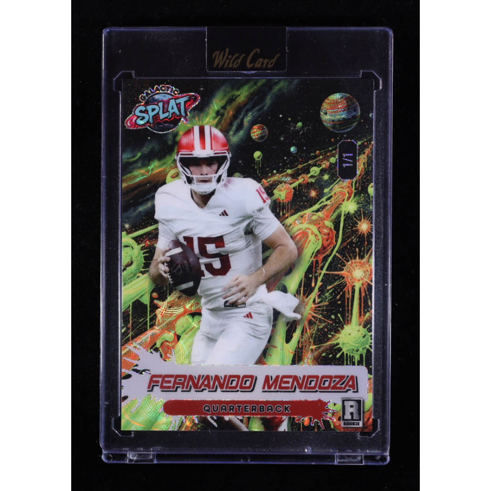Fernando Mendoza 2026 Wild Card Galactic Splat #SMABACa4-FM3 RC #1