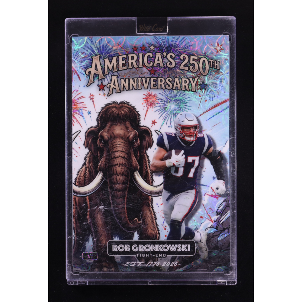 Rob Gronkowski 2026 Wild Card Dino-Might America's 250th Anniversary ...