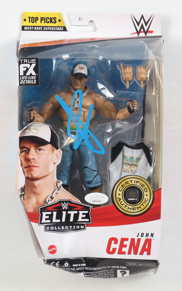 John Cena Signed WWE Action Figure (JSA) | Pristine Auction