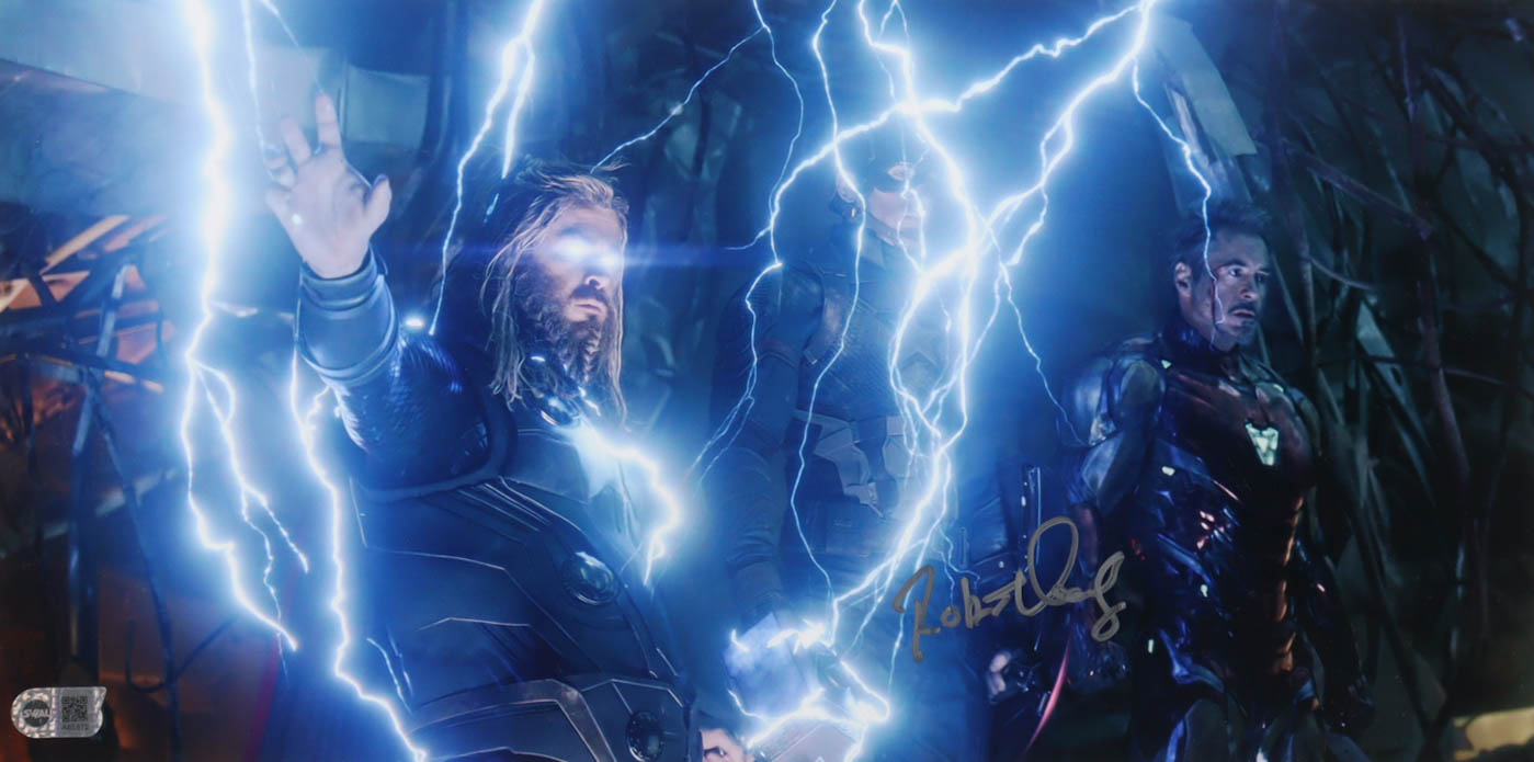 Robert Downey Jr. Signed 