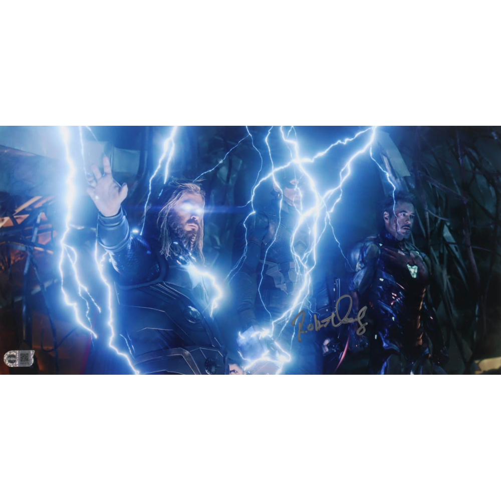 Robert Downey Jr. Signed 