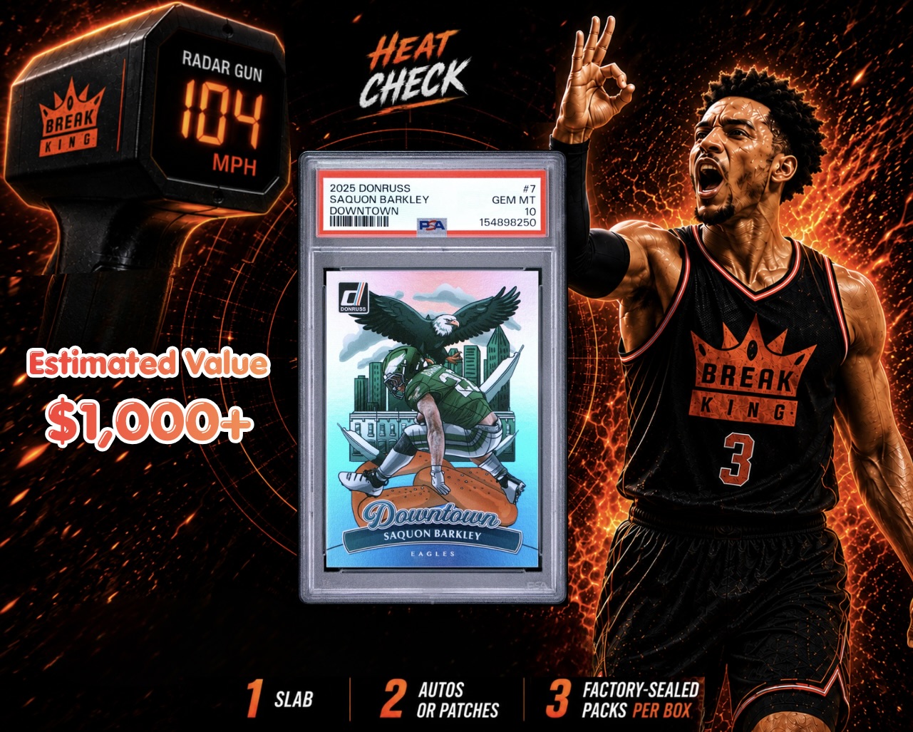 Auto Auction Icon Break King: Heat Check Mystery Box | Pristine Auction