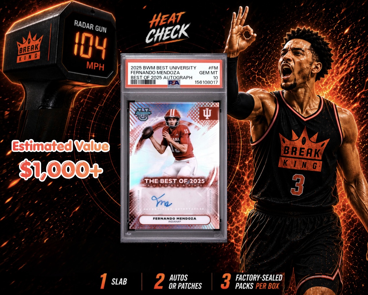 Break King: Heat Check Mystery Box | Pristine Auction