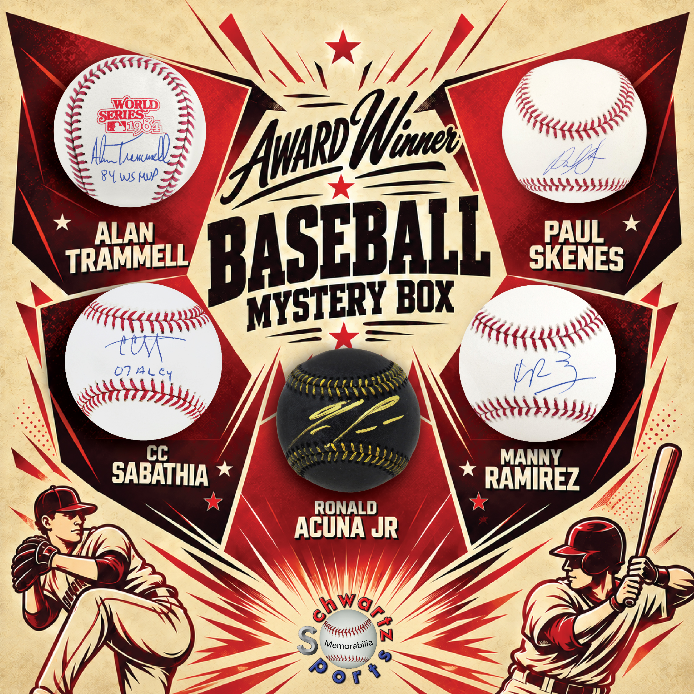 Myestery Box Baseball AWARD WINNER Signed Baseball Mystery Box - Series 28 (Limited ...