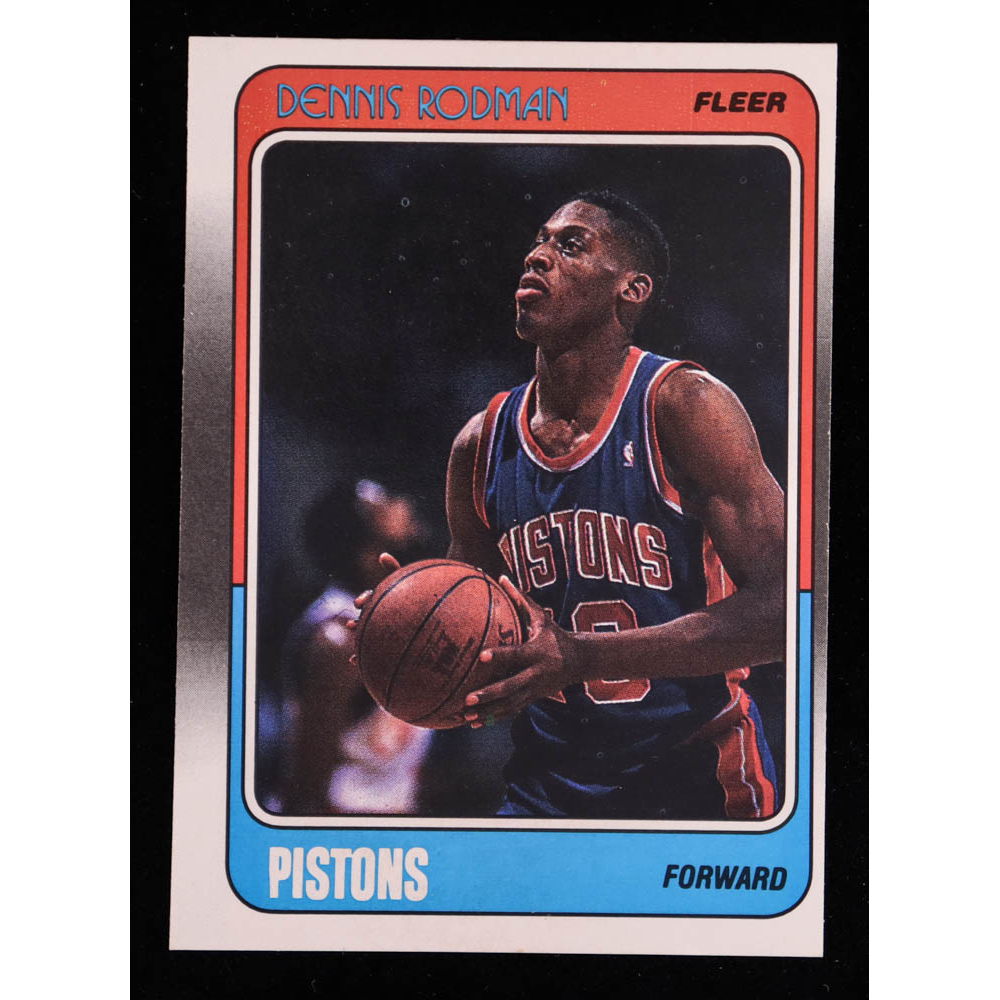 Rodman Magazines Dennis Rodman 1988-89 Fleer #43 RC | Pristine Auction