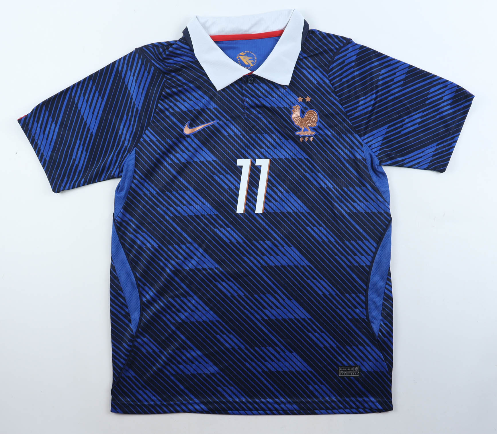即日発送フランス代表　ユニフォーム オーセンティック オリーセ OLISE Michael Olise Signed France Nike Authentic Jersey (PSA) | Pristine
