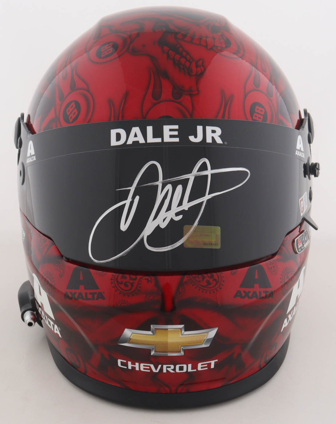 Dale Earnhardt Jr. Signed NASCAR Chevy Axalta Full-Size Helmet (PA ...