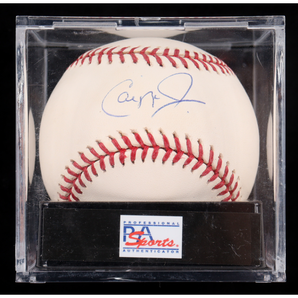 Cal Ripken Jr. Signed OML Baseball (PSA Grade 9) | Pristine Auction