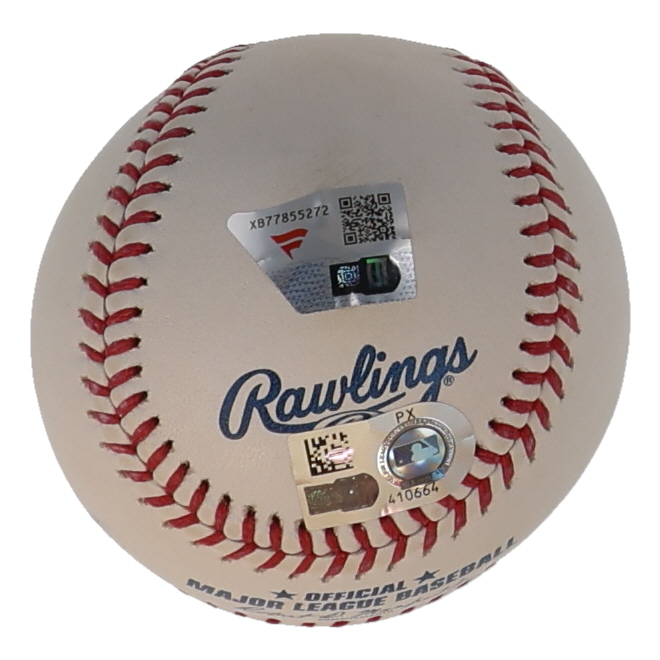 MLB トレイ・ターナー 直筆サインボール RING THE BELL Andrew Painter Signed OML Baseball Inscribed 