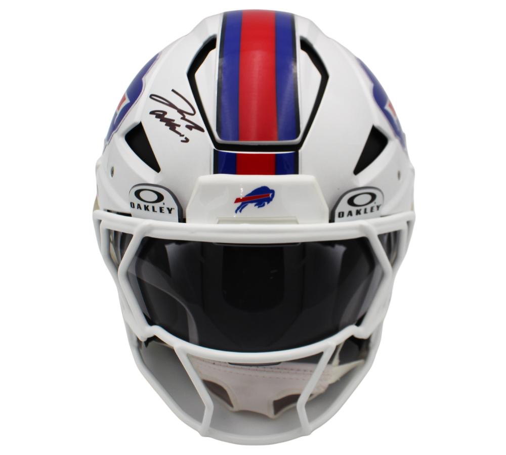 Josh Allen Signed Bills Full-Size Authentic On-Field Axiom Helmet ...