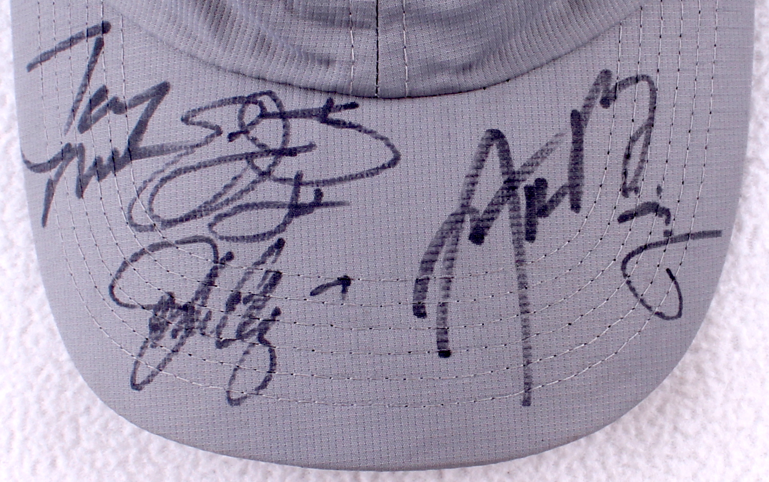 Multi-Signed American Century Championship Hat with (5) Signatures Including Jerry Rice, Emmitt Smith, John Elway, Aaron Rodgers & Justin Timberlake (JSA LOA) at PristineAuction.com Multi-Signed American Century Championship Hat with (5) Signatures Including Jerry Rice, Emmitt Smith, John Elway, Aaron Rodgers & Justin Timberlake (JSA LOA) at PristineAuction.com