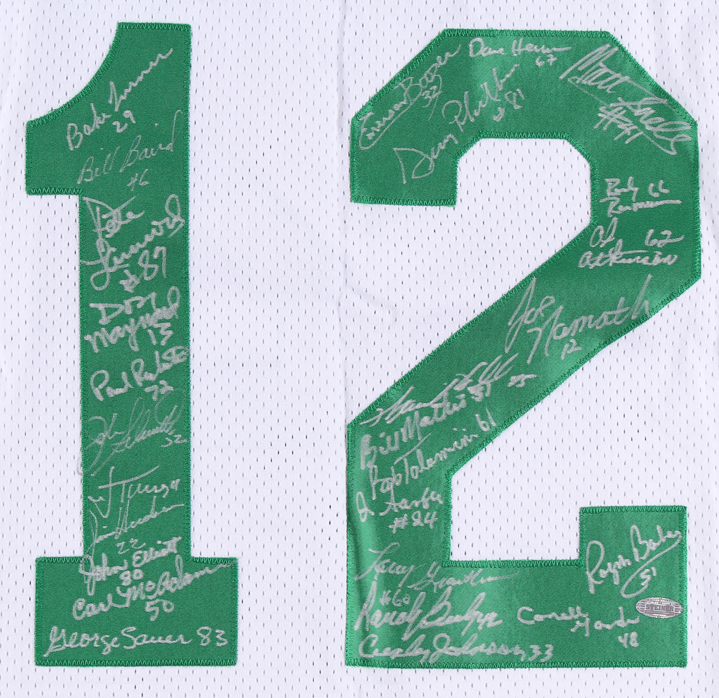 1969 New York Jets Team Signed Joe Namath Jersey Signed by (27) With Joe Namath, Don Maynard, Emerson Boozer, Matt Snell (Steiner COA) at PristineAuction.com 1969 New York Jets Team Signed Joe Namath Jersey Signed by (27) With Joe Namath, Don Maynard, Emerson Boozer, Matt Snell (Steiner COA) at PristineAuction.com