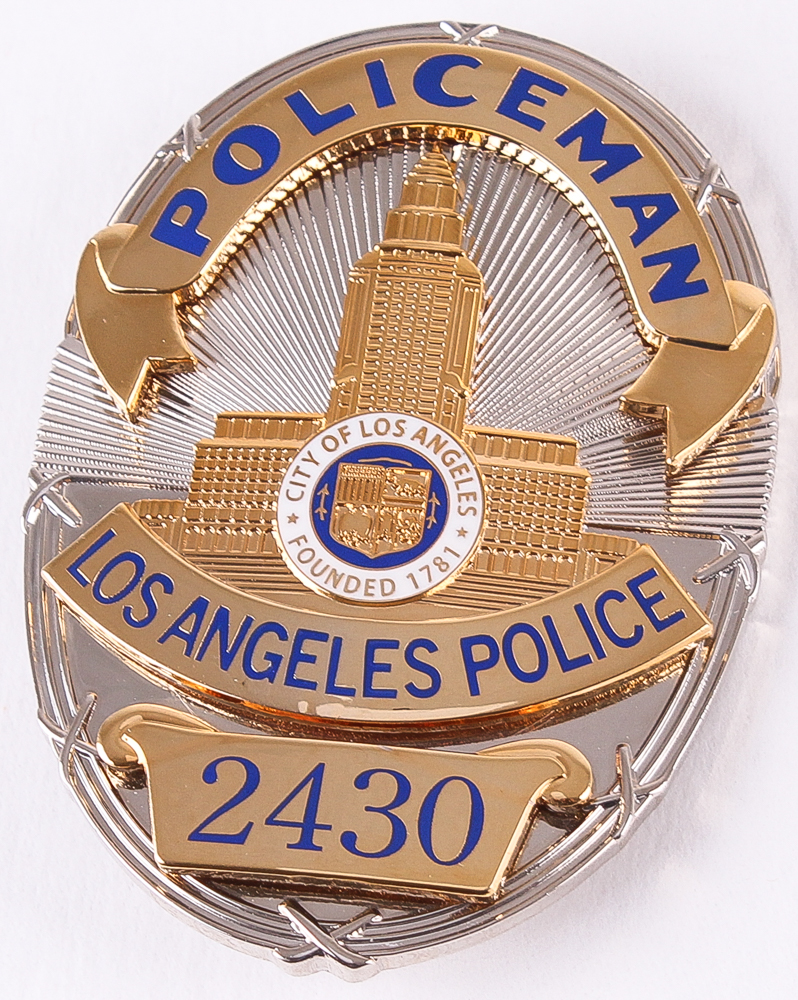 Adam 12 L.A.P.D. 4 Piece Badge James Reed #2430 Tv Prop Replica at PristineAuction.com Adam 12 L.A.P.D. 4 Piece Badge James Reed #2430 Tv Prop Replica at PristineAuction.com