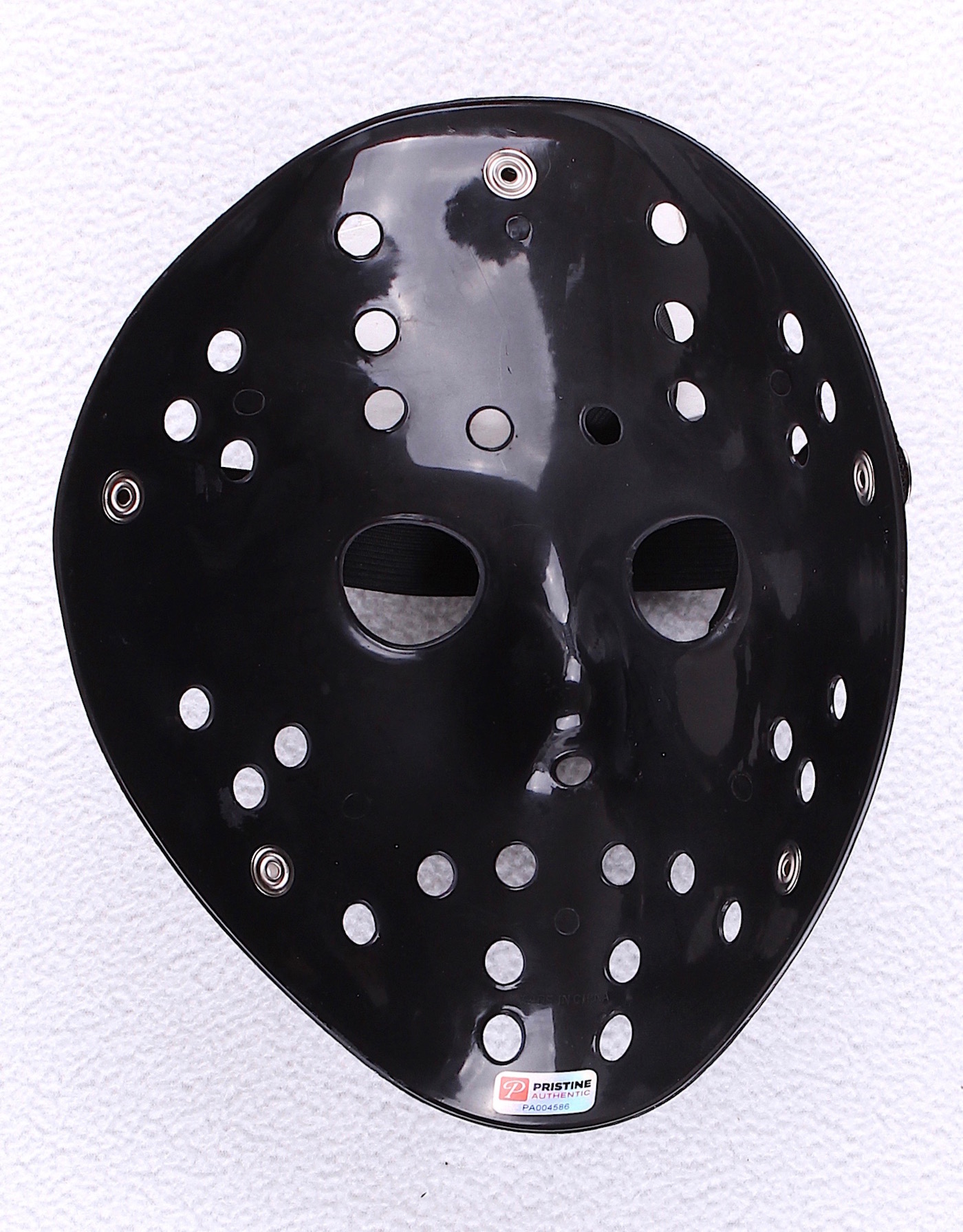 Ari Lehman Signed Jason "Friday the 13th" Custom Matte Black Hockey Mask Inscribed "Jason is Watching!" & "Jason 1" (PA COA) at PristineAuction.com Ari Lehman Signed Jason "Friday the 13th" Custom Matte Black Hockey Mask Inscribed "Jason is Watching!" & "Jason 1" (PA COA) at PristineAuction.com