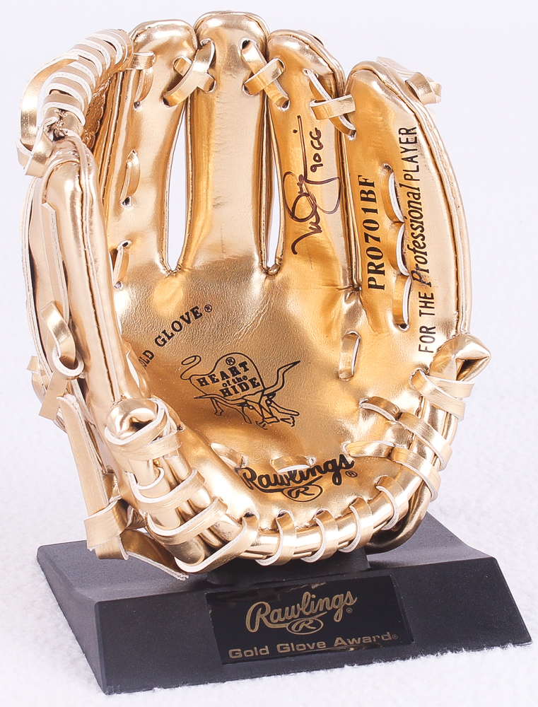 Mark McGwire Signed Rawlings Gold Glove Mini-Baseball Glove Inscribed "90 GG" (PSA COA) at PristineAuction.com Mark McGwire Signed Rawlings Gold Glove Mini-Baseball Glove Inscribed "90 GG" (PSA COA) at PristineAuction.com