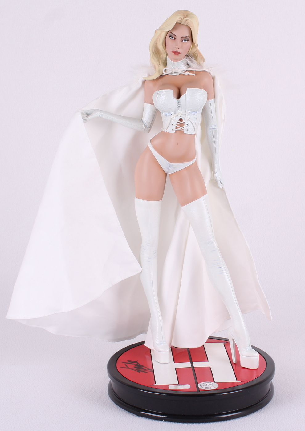 Stan Lee Signed LE "Emma Frost" Premium Format Marvel Action Figure with Original Box (Radtke COA & Stan Lee Hologram) at PristineAuction.com Stan Lee Signed LE "Emma Frost" Premium Format Marvel Action Figure with Original Box (Radtke COA & Stan Lee Hologram) at PristineAuction.com