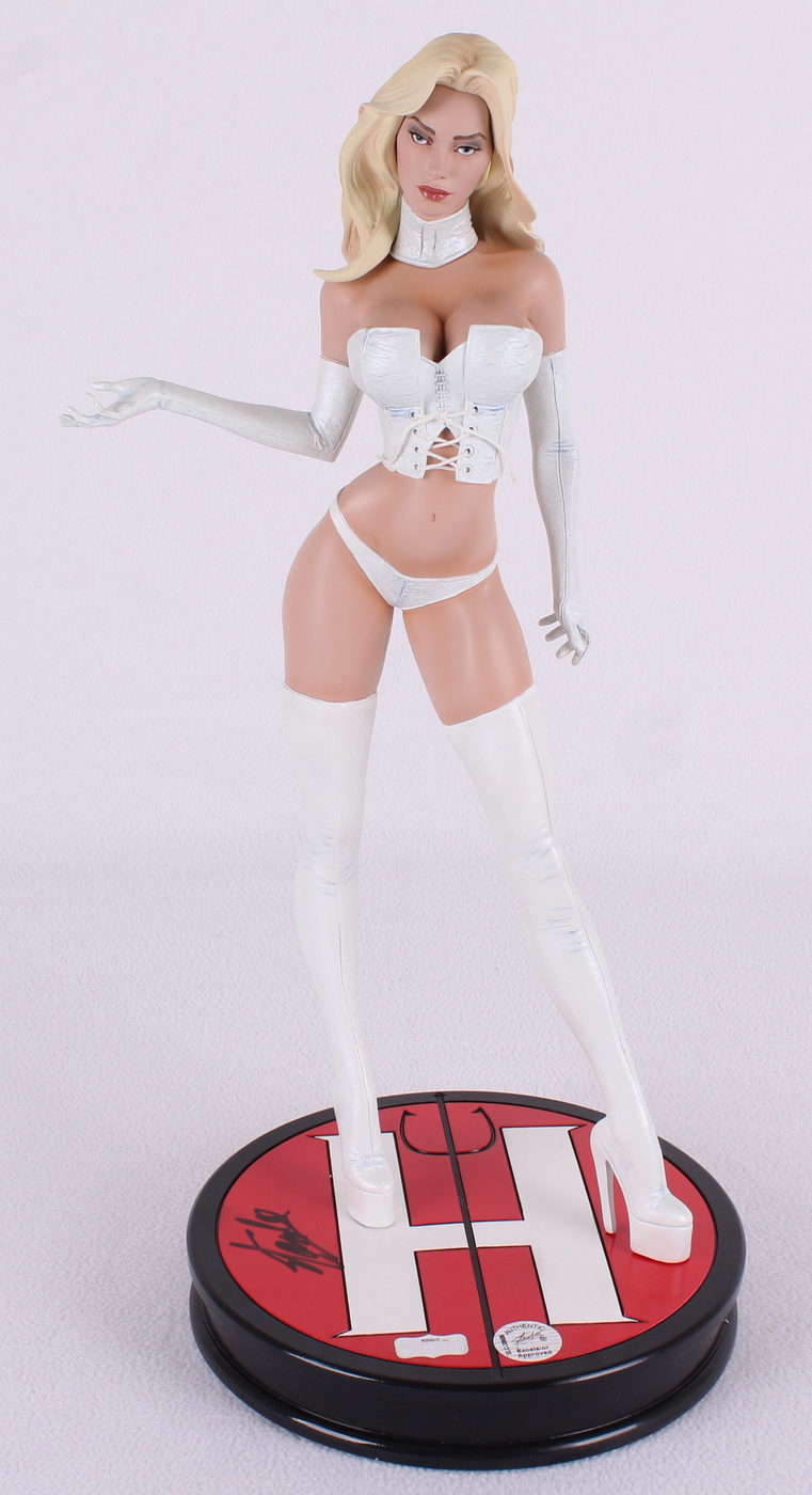 Stan Lee Signed LE "Emma Frost" Premium Format Marvel Action Figure with Original Box (Radtke COA & Stan Lee Hologram) at PristineAuction.com Stan Lee Signed LE "Emma Frost" Premium Format Marvel Action Figure with Original Box (Radtke COA & Stan Lee Hologram) at PristineAuction.com