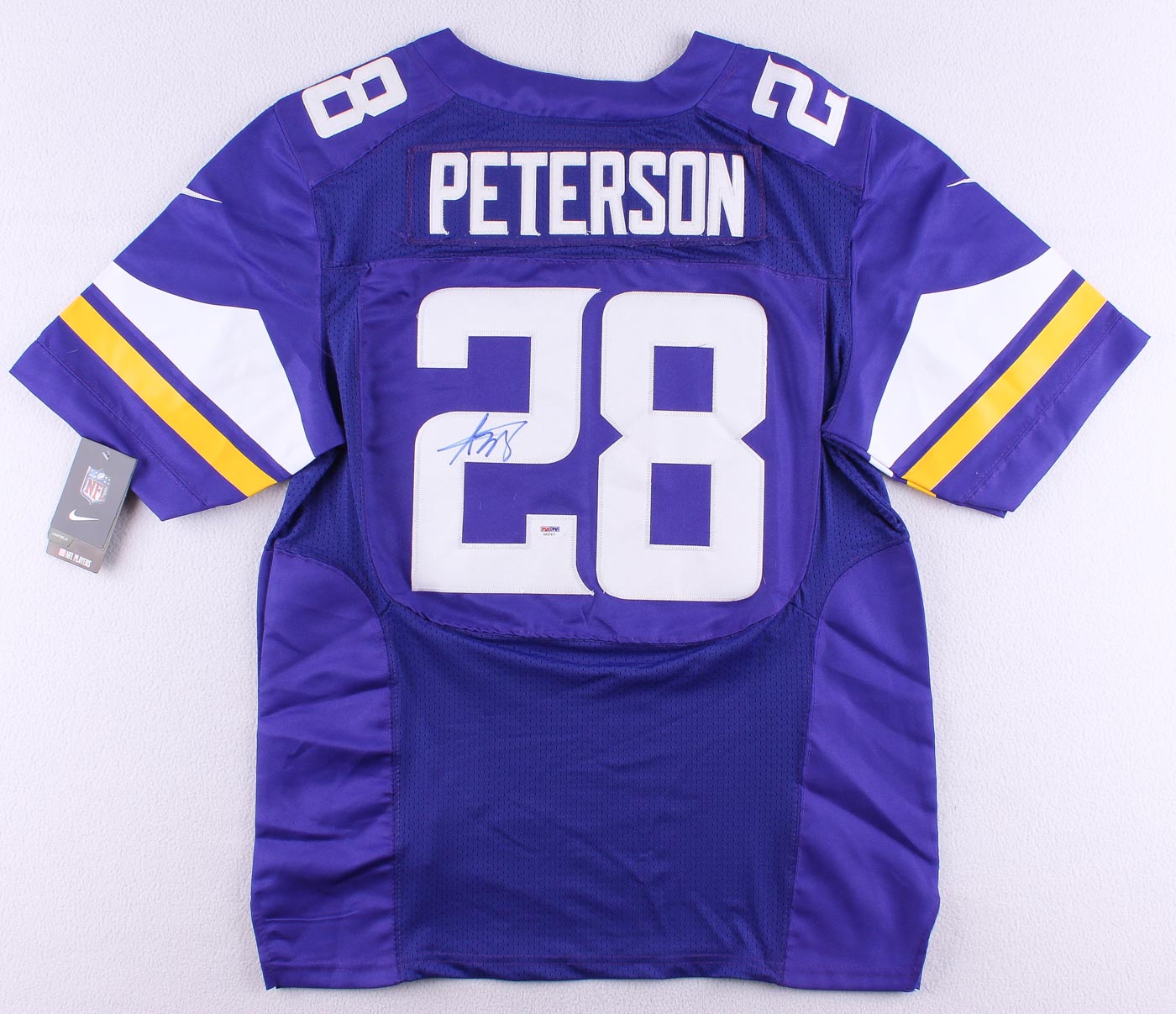 Adrian Peterson Signed Vikings Jersey (PSA COA) at PristineAuction.com Adrian Peterson Signed Vikings Jersey (PSA COA) at PristineAuction.com