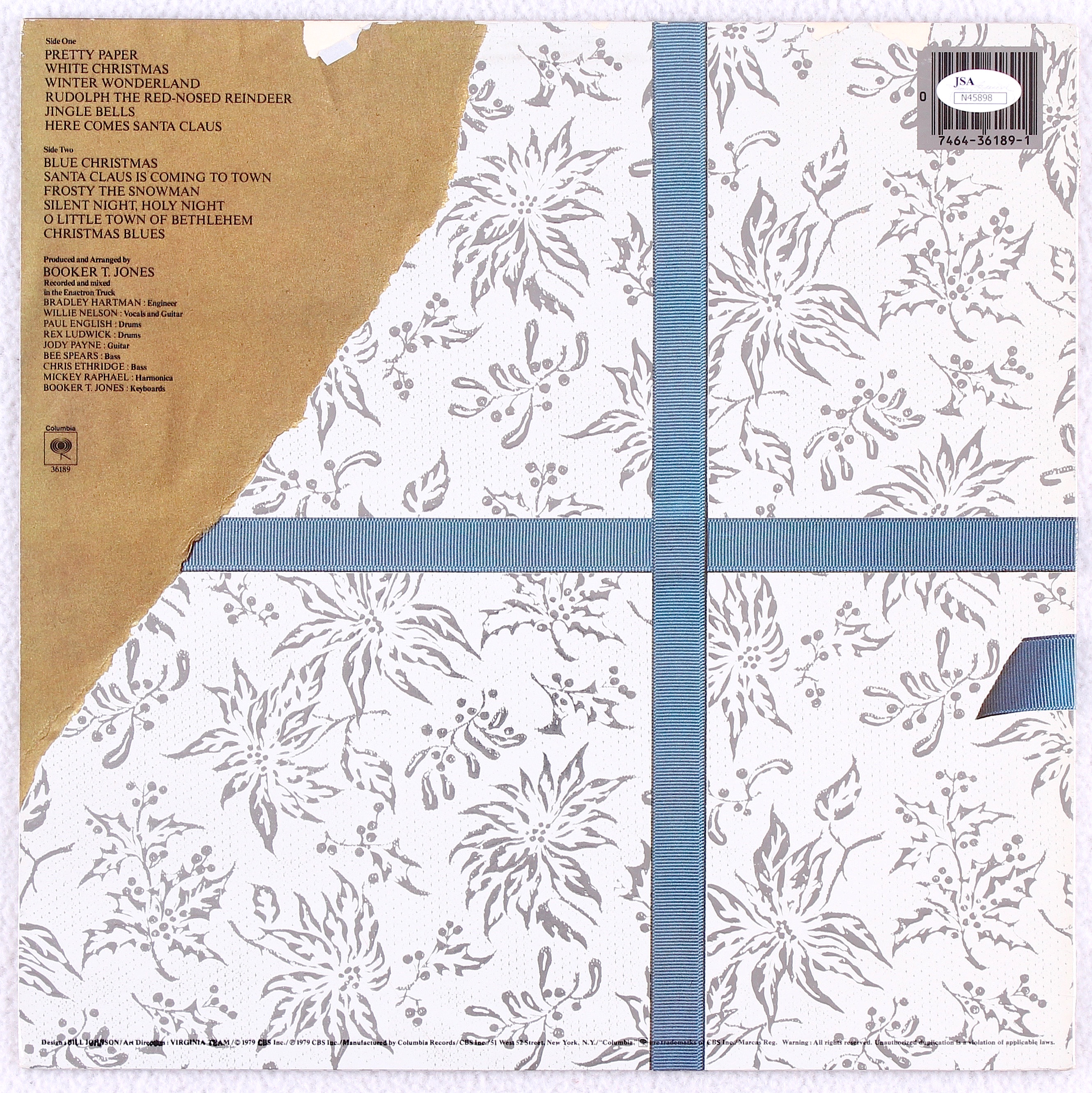 Willie Nelson Signed "Pretty Paper" Record Album Cover (JSA COA) at PristineAuction.com Willie Nelson Signed "Pretty Paper" Record Album Cover (JSA COA) at PristineAuction.com