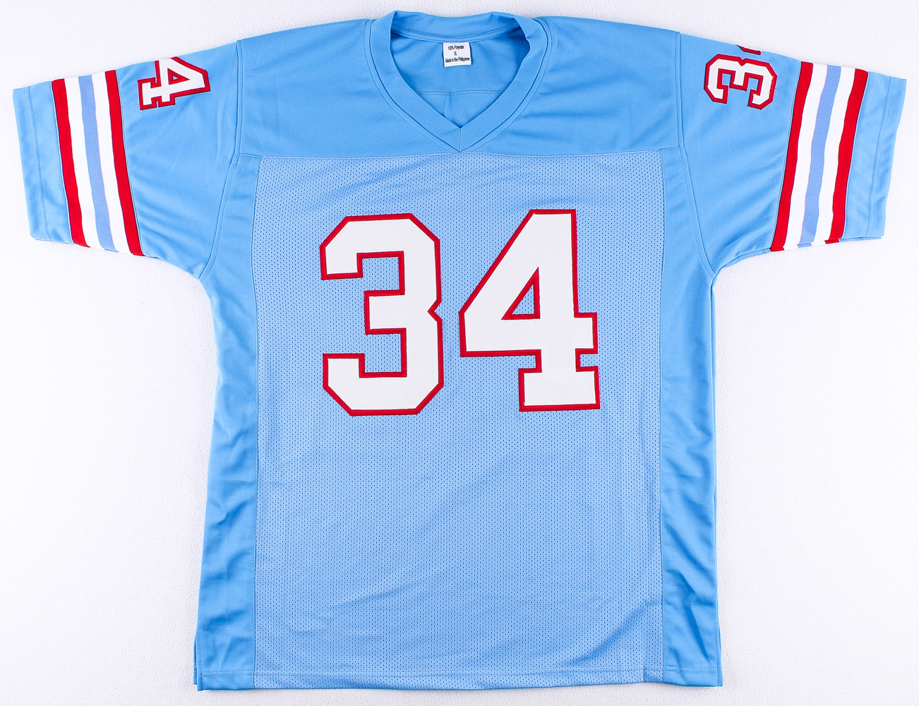 Earl Campbell Signed Oilers Jersey Inscribed "HOF 91" (JSA COA) at PristineAuction.com Earl Campbell Signed Oilers Jersey Inscribed "HOF 91" (JSA COA) at PristineAuction.com