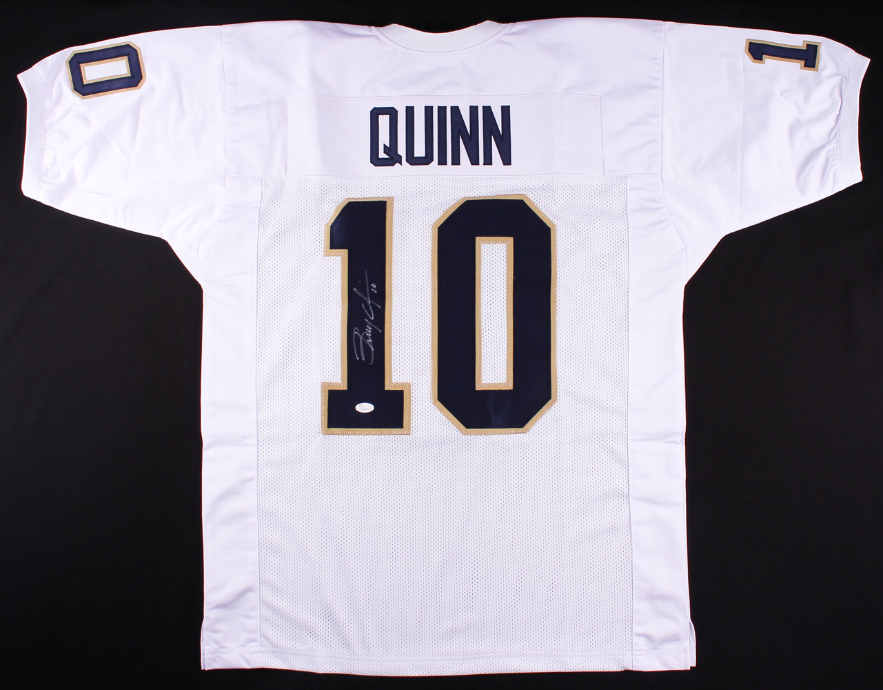 Brady Quinn Signed Notre Dame Jersey (JSA) at PristineAuction.com Brady Quinn Signed Notre Dame Jersey (JSA) at PristineAuction.com