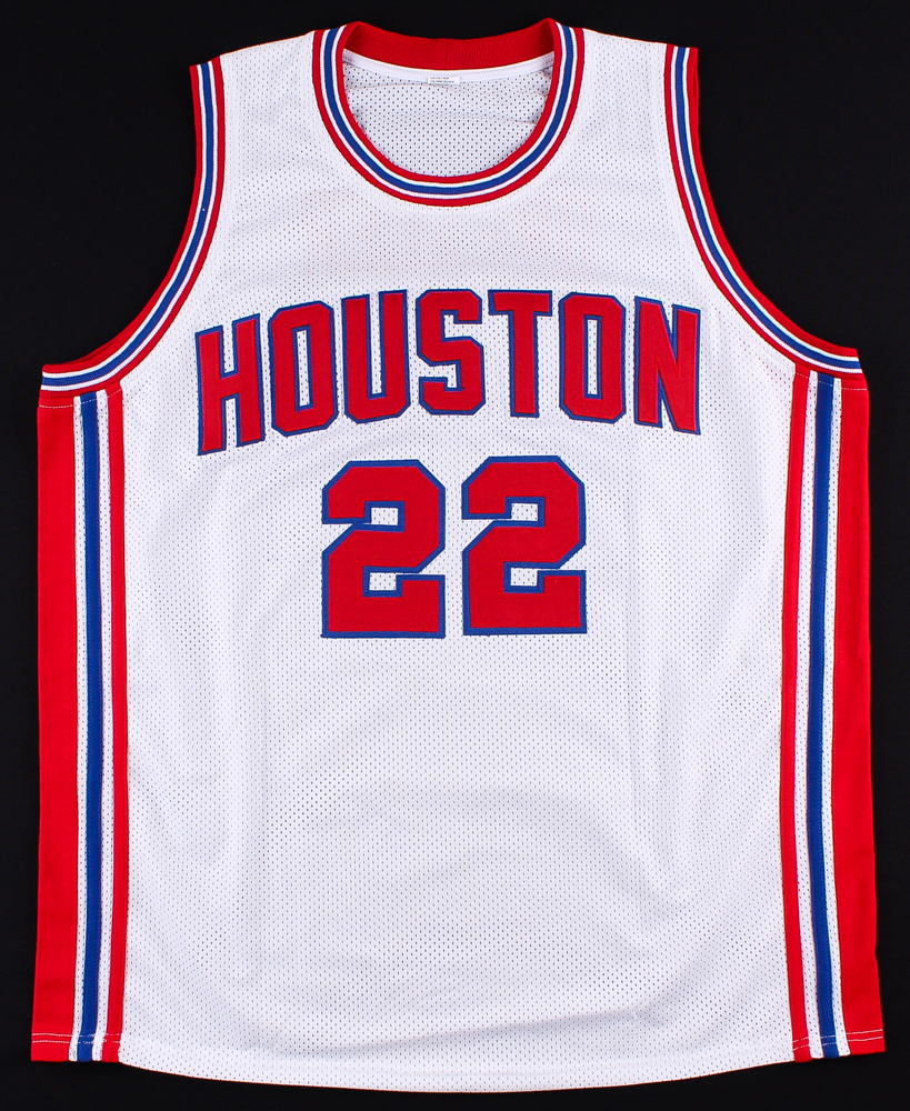 Clyde Drexler Signed University of Houston Cougars Jersey (Schwartz COA) at PristineAuction.com Clyde Drexler Signed University of Houston Cougars Jersey (Schwartz COA) at PristineAuction.com