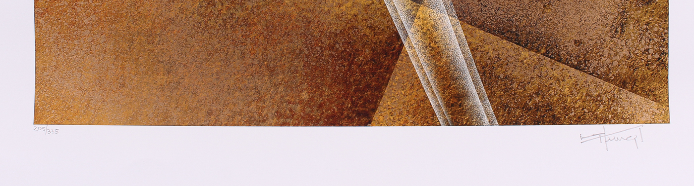 Mike Kungl "Shaken and Stirred" Signed Limited Edition Suite of Four 23.5" x 35" Mixed Media Lithographs with Silkscreen on Museum Quality Deckle-Edge Paper #205/375 at PristineAuction.com Mike Kungl "Shaken and Stirred" Signed Limited Edition Suite of Four 23.5" x 35" Mixed Media Lithographs with Silkscreen on Museum Quality Deckle-Edge Paper #205/375 at PristineAuction.com