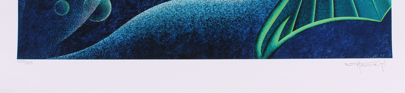 Mike Kungl "Shaken and Stirred" Signed Limited Edition Suite of Four 23.5" x 35" Mixed Media Lithographs with Silkscreen on Museum Quality Deckle-Edge Paper #205/375 at PristineAuction.com Mike Kungl "Shaken and Stirred" Signed Limited Edition Suite of Four 23.5" x 35" Mixed Media Lithographs with Silkscreen on Museum Quality Deckle-Edge Paper #205/375 at PristineAuction.com