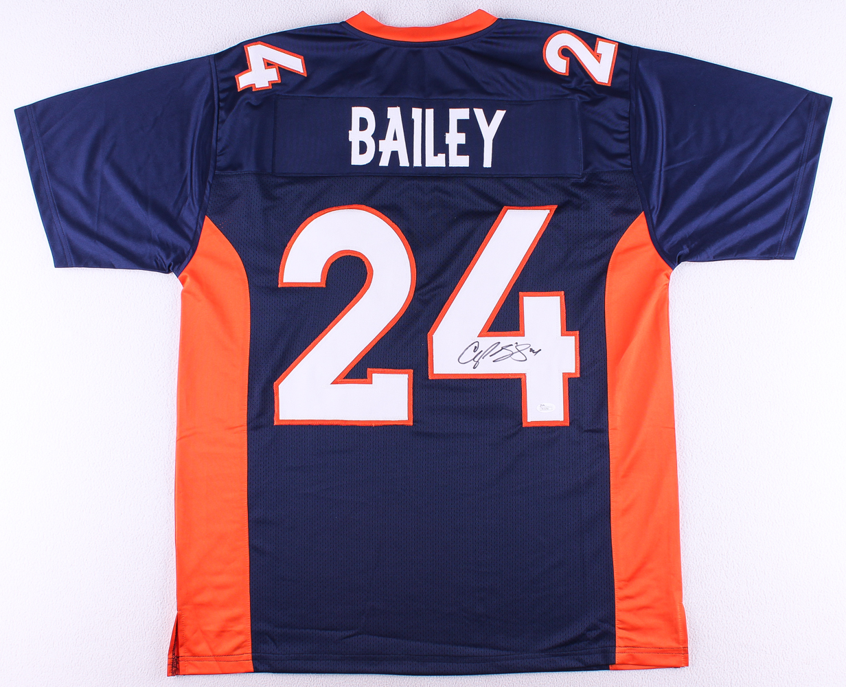 Champ Bailey Signed Broncos Jersey (JSA COA) at PristineAuction.com Champ Bailey Signed Broncos Jersey (JSA COA) at PristineAuction.com