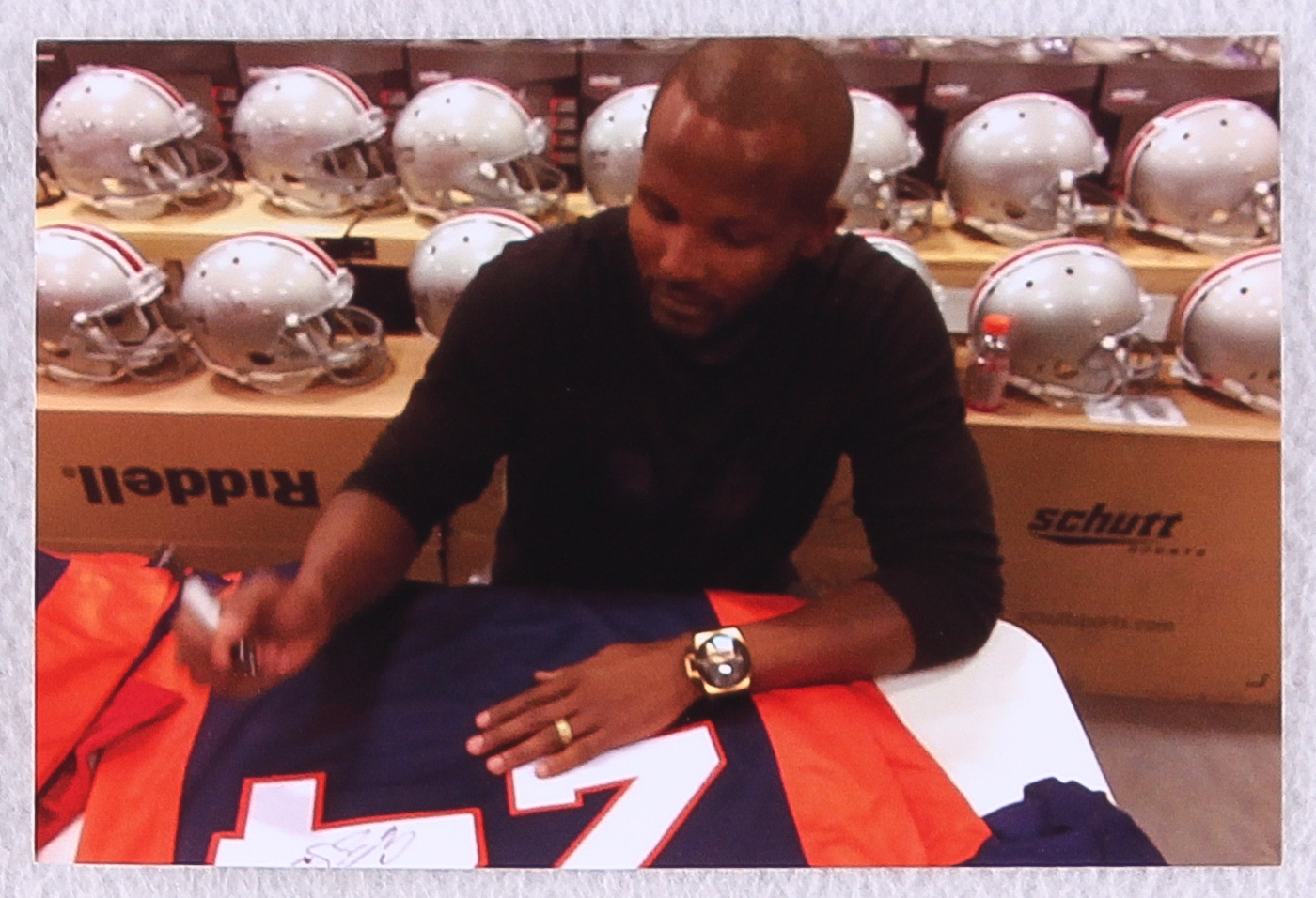 Champ Bailey Signed Broncos Jersey (JSA COA) at PristineAuction.com Champ Bailey Signed Broncos Jersey (JSA COA) at PristineAuction.com