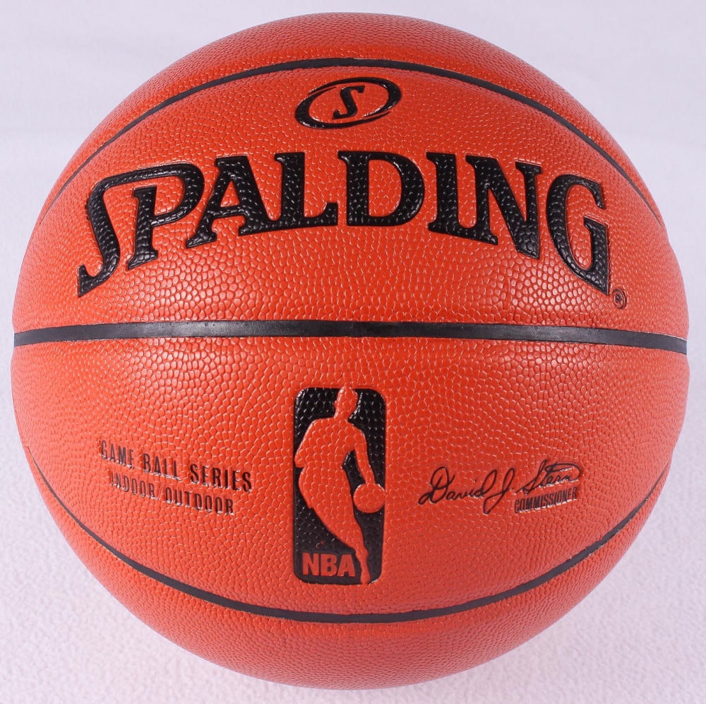 Bill Russell Signed Spalding Game Ball Series Basketball (PSA COA