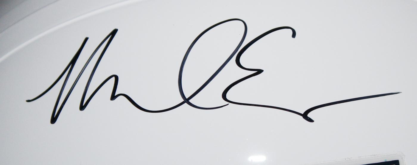 Mike Evans Signed Full-Size Texas A&M Logo Replica Helmet (PSA Hologram) at PristineAuction.com Mike Evans Signed Full-Size Texas A&M Logo Replica Helmet (PSA Hologram) at PristineAuction.com