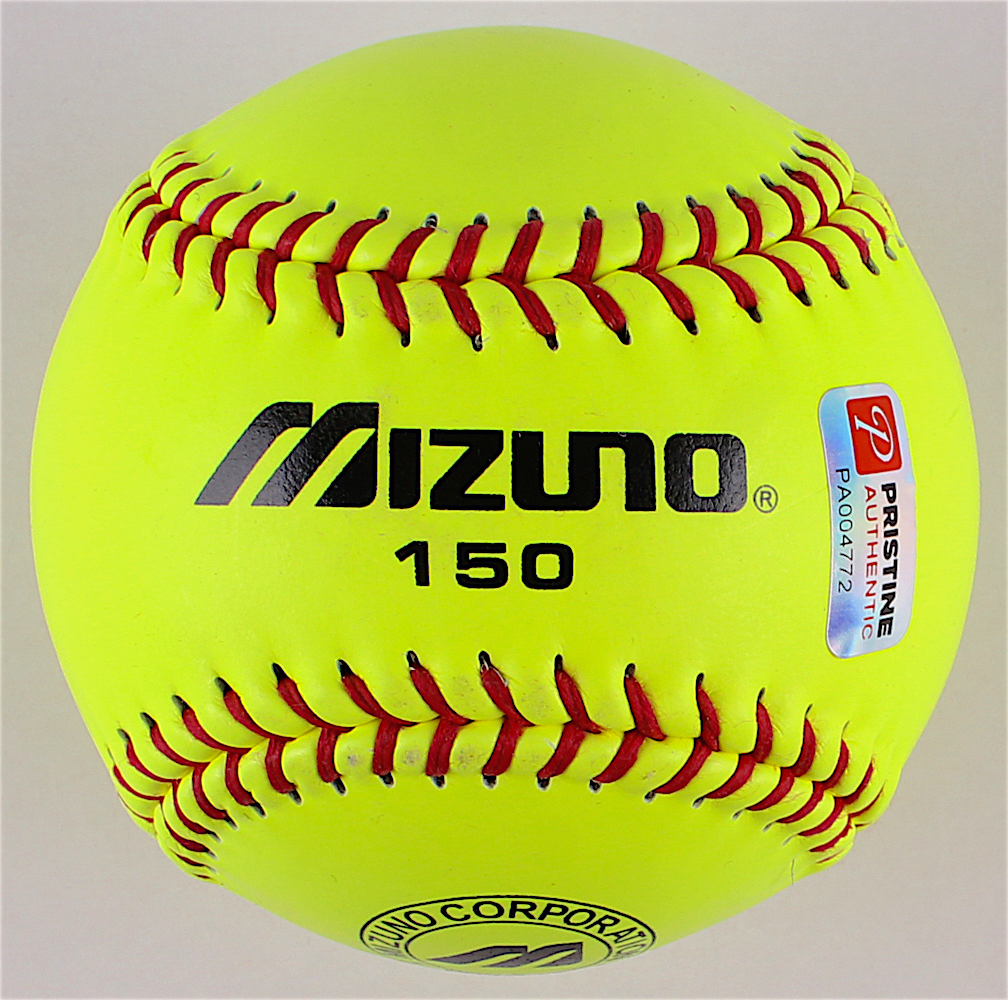 Jennie Finch Signed Mizuno Softball Inscribed "USA" (PA COA) at PristineAuction.com Jennie Finch Signed Mizuno Softball Inscribed "USA" (PA COA) at PristineAuction.com