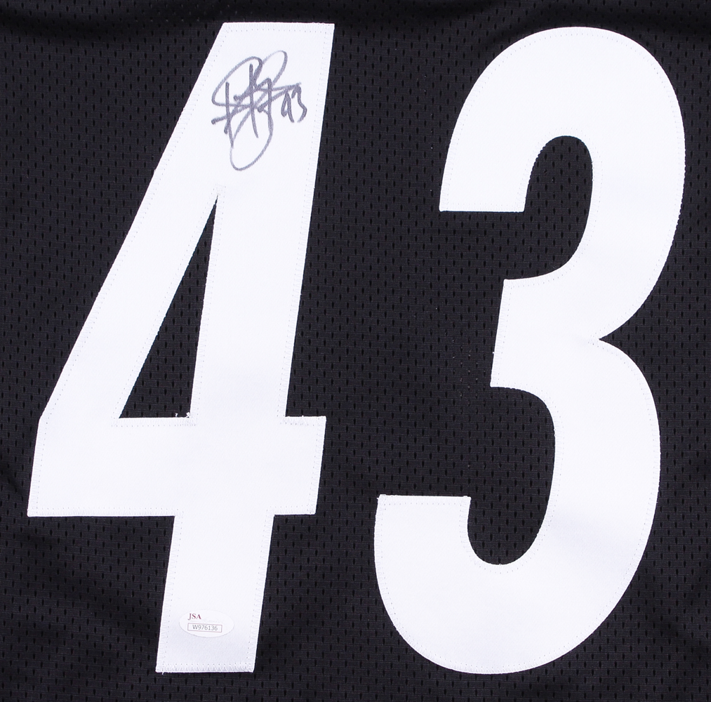 Troy Polamalu Signed Steelers Jersey (JSA COA) at PristineAuction.com Troy Polamalu Signed Steelers Jersey (JSA COA) at PristineAuction.com