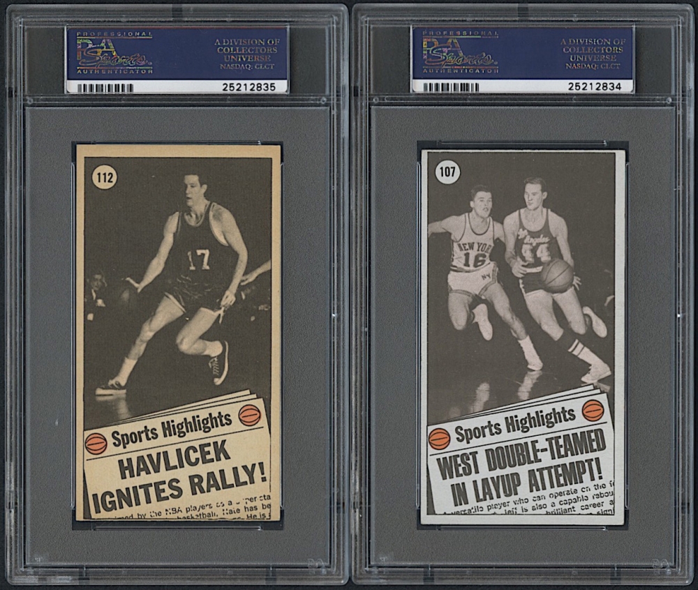 Lot of (4) PSA Graded 1970-71 Topps Basketball Cards with Oscar Robertson, Bill  Bradley, Jerry West & John Havlicek (PSA 5-6) | Pristine Auction