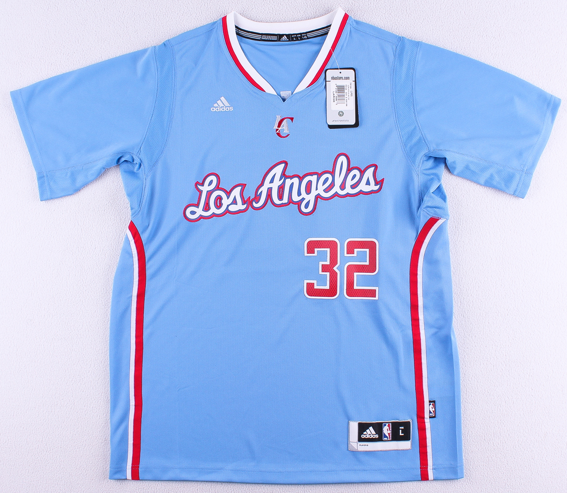 Blake Griffin Signed Clippers Adidas Swingman Short Sleeved Jersey (Panini COA) at PristineAuction.com Blake Griffin Signed Clippers Adidas Swingman Short Sleeved Jersey (Panini COA) at PristineAuction.com